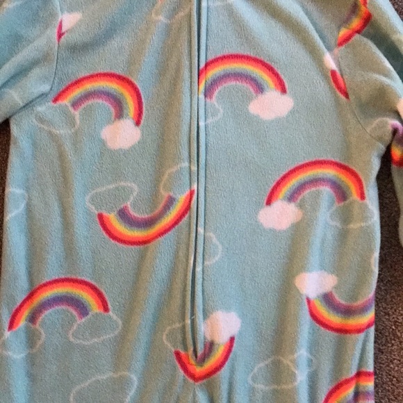 Girls hooded pajama - Picture 3 of 5